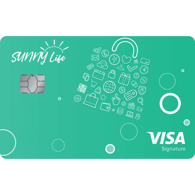 陽信 Sunny Life 賞利點卡（VISA御璽卡）